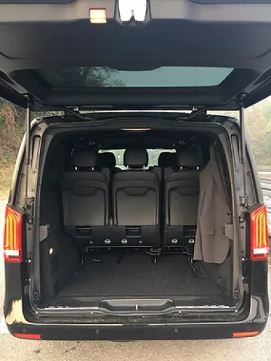 Interno auto baule